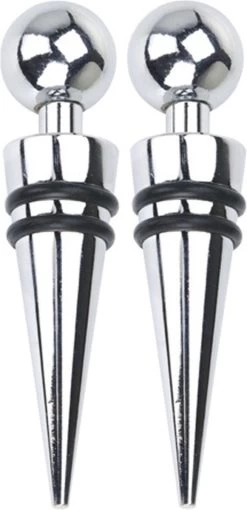 Svenska Living Bouchons De Bouteille/bouchons D'étanchéité - 4x - Acier Inoxydable/caoutchouc - Bouchon De Vin 7 Svenska Living Bouchons De Bouteille/bouchons D'étanchéité - 4x - Acier Inoxydable/caoutchouc - Bouchon De Vin -Dégustation Délicate 581x1200 1