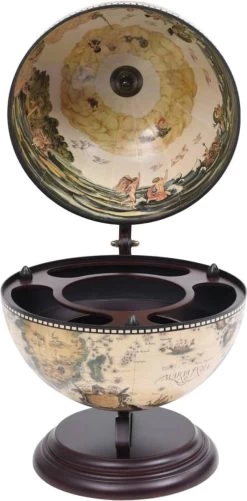 Prolenta Premium - Modèle De Table Globebar En Bois D'eucalyptus Blanc 16 Prolenta Premium - Modèle De Table Globebar En Bois D'eucalyptus Blanc -Dégustation Délicate 592x1200 3