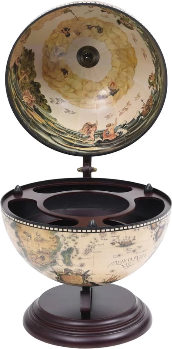 Prolenta Premium - Modèle De Table Globebar En Bois D'eucalyptus Blanc 9 Prolenta Premium - Modèle De Table Globebar En Bois D'eucalyptus Blanc – Image 7