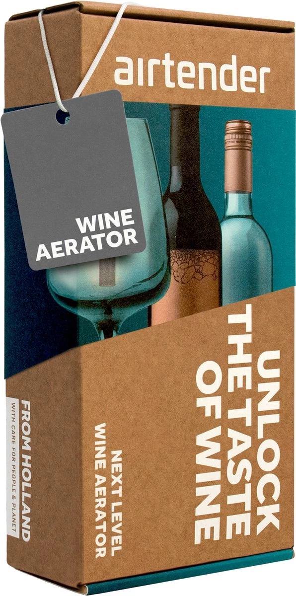 Aérateur De Vin En Acier Inoxydable Airtender - Décanteur - Plus De Goût - Sans BPA BPS - Coffret Cadeau 5 Aérateur De Vin En Acier Inoxydable Airtender - Décanteur - Plus De Goût - Sans BPA BPS - Coffret Cadeau – Image 3