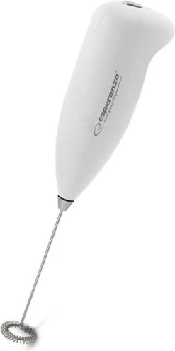 Esperanza EKF001W Mousseur à Lait Mousseur à Lait à Main Blanc