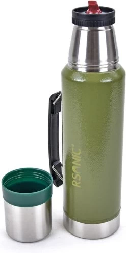 Bouteille Isotherme Professional® Classic 1200ML - Bouteille Thermos En Acier Inoxydable - Bouteille Isotherme - Bouteille à Double Paroi Avec Technologie Sous Vide - Sans BPA - Vert Martelé/vert 9 Bouteille Isotherme Professional® Classic 1200ML - Bouteille Thermos En Acier Inoxydable - Bouteille Isotherme - Bouteille à Double Paroi Avec Technologie Sous Vide - Sans BPA - Vert Martelé/vert -Dégustation Délicate 601x1200 2