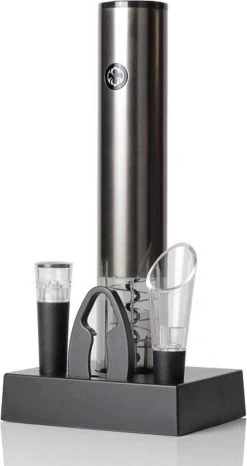Roden Tire-bouchon électrique - Ouvre-vin - Tire-bouchon - Ouvre-bouteille - Rechargeable - Accessoires De Vêtements Pour Bébé Vin - Coupe-capsule - Bouchon De Vin