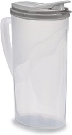 3x Pichet à Eau/pichet à Jus Transparent/gris Foncé Avec Couvercle 1,8 Litre En Plastique - Pichet étroit Qui Tient Dans La Porte Du Réfrigérateur 5 3x Pichet à Eau/pichet à Jus Transparent/gris Foncé Avec Couvercle 1,8 Litre En Plastique - Pichet étroit Qui Tient Dans La Porte Du Réfrigérateur -Dégustation Délicate 640x1200