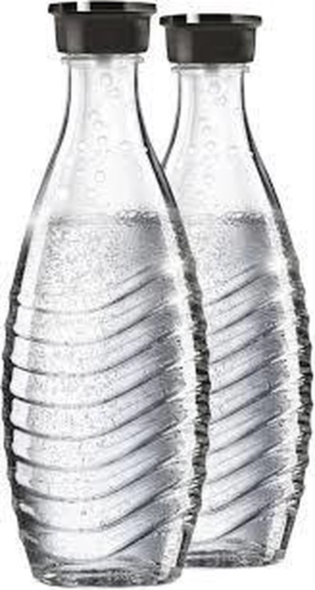 Sodastream 2 X Bouteilles En Verre , Ne Convient Que Pour Sodastream Crystal 3 Sodastream 2 X Bouteilles En Verre , Ne Convient Que Pour Sodastream Crystal