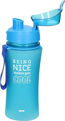 Concord Bouteille D'eau De Sport Bouteille D'eau / Bouteille D'eau Think Positive Impression Bleue 480 Ml En Plastique 9 Concord Bouteille D'eau De Sport Bouteille D'eau / Bouteille D'eau Think Positive Impression Bleue 480 Ml En Plastique -Dégustation Délicate 646x1200 1