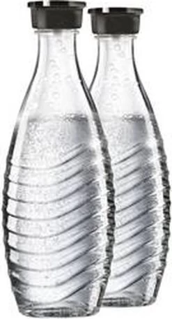 Carafes En Verre SodaStream Duopack - 0,7L - Convient Uniquement Pour Sodastream Crystal