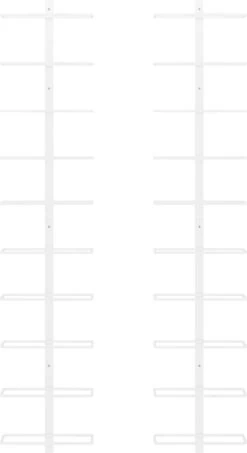 Range-bouteilles Casiers à Vin 2 Pcs Pour 10 Bouteilles Montage Mural Métal Blanc 11 Range-bouteilles Casiers à Vin 2 Pcs Pour 10 Bouteilles Montage Mural Métal Blanc -Dégustation Délicate 654x1200