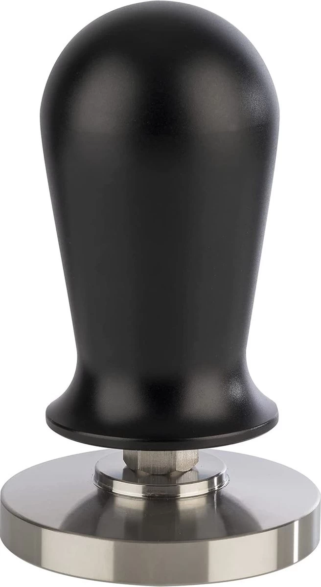 Buddy´s Bar - Barista Edition, Tamper Premium, Compresseur à Café Base Ø 58 Mm, H : 10 Cm, Acier Inoxydable, Tampon Expresso Pour Porte-tamis 58 Mm, Tamper à Café Avec Tapis En Silicone, Poignée Noire 7 Buddy´s Bar - Barista Edition, Tamper Premium, Compresseur à Café Base Ø 58 Mm, H : 10 Cm, Acier Inoxydable, Tampon Expresso Pour Porte-tamis 58 Mm, Tamper à Café Avec Tapis En Silicone, Poignée Noire – Image 5