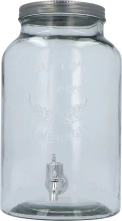 4goodz Carafe à Jus En Verres Avec Robinet - Limonade Robinet Avec Robinet - 5,5 Litres -Dégustation Délicate 661x1200 2