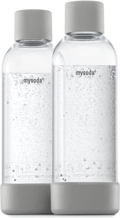 Mysoda 6430052009272 Gourde 1000 Ml Gris, Transparent -Dégustation Délicate 665x1200 1