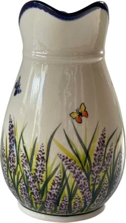 Pichet- Pichet à Eau- Carafe- Fait à La Main- Fait à La Handgemaakt- Peint à La Main- Peint à La Main- Bunzlau- Céramique- Poterie- Lavande -Dégustation Délicate 678x1200 1