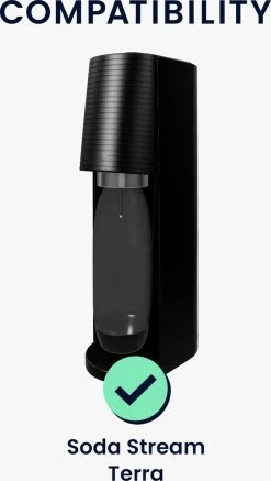 Kwmobile Housse De Protection Pour Sodamaker - Compatible Avec SodaStream Soda Stream Terra - En Gris Foncé -Dégustation Délicate 679x1200