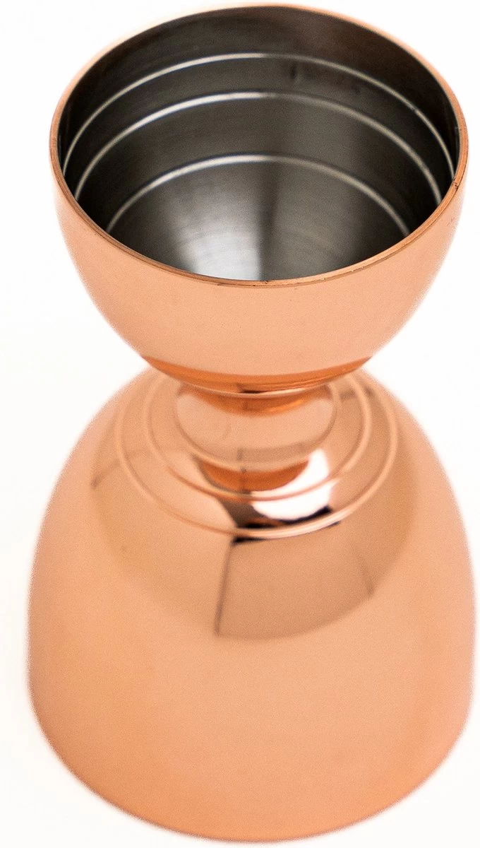 Bar Buddy - 30/60ml - Cuivre - Jigger - Belljigger - Cocktail Buddy - Drink Buddy - Jigger Doseur 3 Bar Buddy - 30/60ml - Cuivre - Jigger - Belljigger - Cocktail Buddy - Drink Buddy - Jigger Doseur