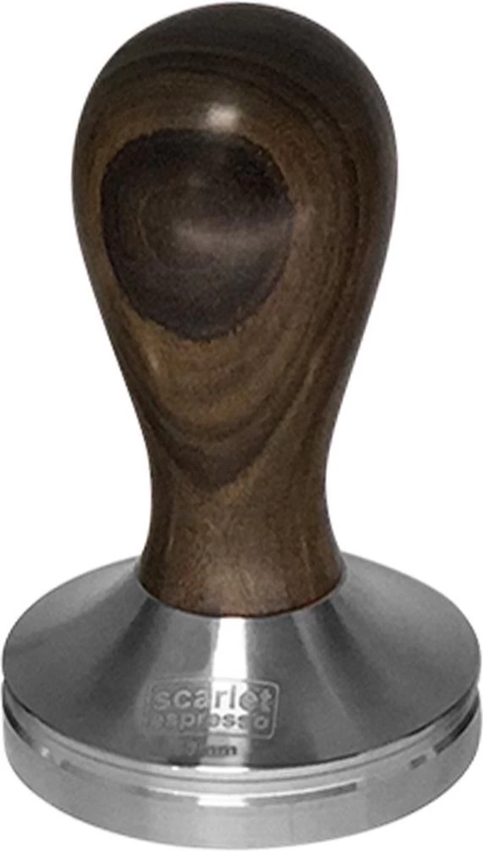 Expresso écarlate | Tamper "Classic" Pour Barista; Avec Poignée Ergonomique En Bois Précieux Et Base En Acier Inoxydable De Précision. Bois De Santal Broin 41 Mm 3 Expresso écarlate | Tamper "Classic" Pour Barista; Avec Poignée Ergonomique En Bois Précieux Et Base En Acier Inoxydable De Précision. Bois De Santal Broin 41 Mm
