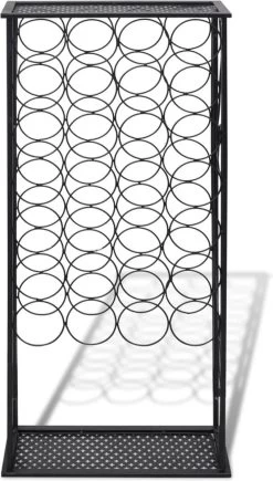 Prolenta Premium - Casier à Vin Pour 28 Bouteilles En Métal - Maison Et Jardin -Dégustation Délicate 681x1200 4