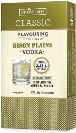 Faire Des Spiritueux Tranquilles Bison Vodka 2.25l