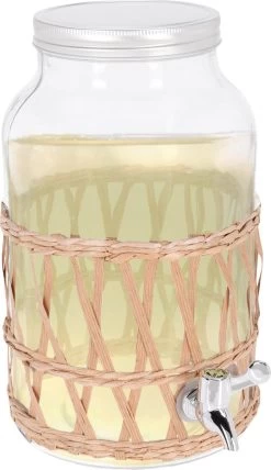 Distributeur De Limonade / Distributeur De Boissons Excellent Houseware - 5,5 Litres - Rotin 5 Distributeur De Limonade / Distributeur De Boissons Excellent Houseware - 5,5 Litres - Rotin -Dégustation Délicate 692x1200