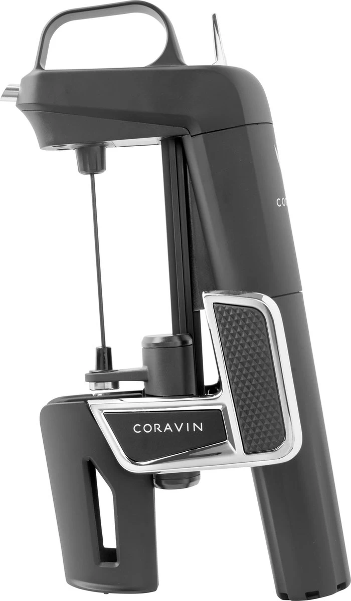 Coravin Model Two Elite - Système à Vin - Acier Inoxydable - 6x14x21 Cm - Zwart Mat 10 Coravin Model Two Elite - Système à Vin - Acier Inoxydable - 6x14x21 Cm - Zwart Mat – Image 8