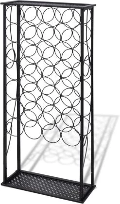 Prolenta Premium - Casier à Vin Pour 28 Bouteilles En Métal - Maison Et Jardin -Dégustation Délicate 706x1200 2