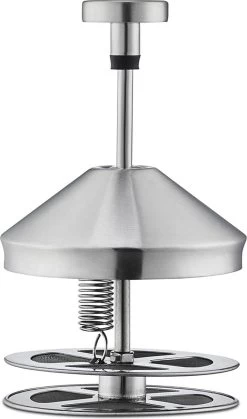 Silberthal - Mousseur à Lait - Mousseur à Lait Manuel - 400 Ml - Argent - Acier Inoxydable - Mousseur à Lait - Cadeau -Dégustation Délicate 707x1200