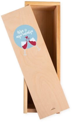 Coffret Vin Saint Valentin ''Le Vin C'est Ma Saint Valentin'' |Cadeau Saint Valentin Pour Elle/lui | Cadeau De Saint-Valentin | Valentin Présente Femme | Cadeau D'amour