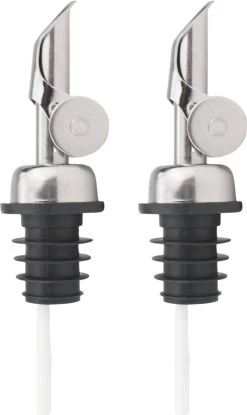 Bec Verseur D'huile D'olive Veluw Pour Bouteille - Verseur - Acier Inoxydable (2 Pièces)