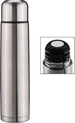 Thermos / Pichet Isolant En Acier Inoxydable 1 Litre - Flacons Thermos Et Pichets Isolants Pour Boissons Chaudes / Froides