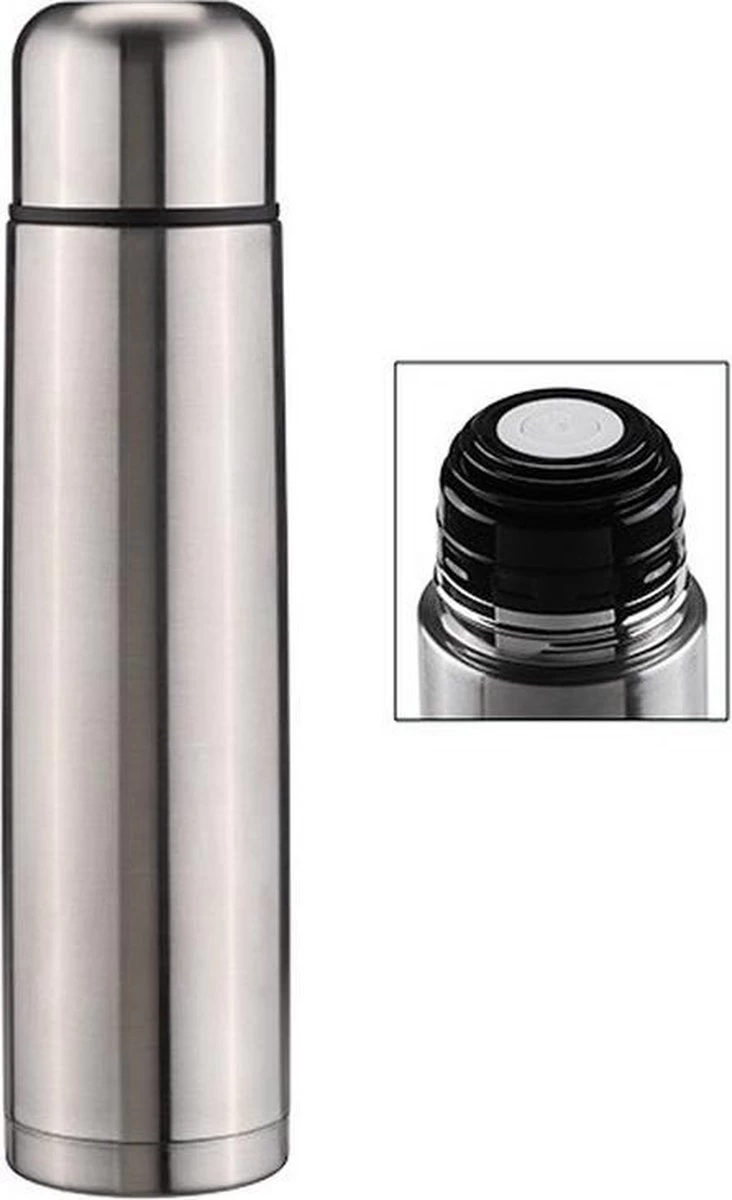 Thermos / Pichet Isolant En Acier Inoxydable 1 Litre - Flacons Thermos Et Pichets Isolants Pour Boissons Chaudes / Froides 3 Thermos / Pichet Isolant En Acier Inoxydable 1 Litre - Flacons Thermos Et Pichets Isolants Pour Boissons Chaudes / Froides