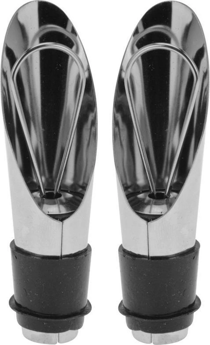 2x Bec Verseur De Bouteille De Vin Avec Bouchon En Acier Inoxydable - Bouchon Verseur / Bouchon D'étanchéité - Bec Verseur / Bouchon Verseur 3 2x Bec Verseur De Bouteille De Vin Avec Bouchon En Acier Inoxydable - Bouchon Verseur / Bouchon D'étanchéité - Bec Verseur / Bouchon Verseur