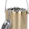 Seau à Champagne/seau à Glace Avec Cuillère à Glaçons - 1,7L - Or - D15 Cm 1 Seau à Champagne/seau à Glace Avec Cuillère à Glaçons - 1,7L - Or - D15 Cm -Dégustation Délicate 735x1200 2