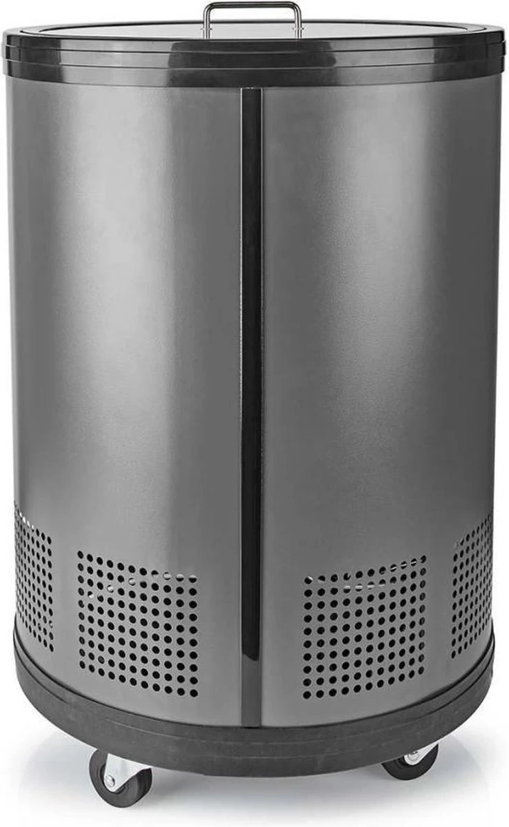 Nedis Glacière De Fête | 30 L. | Thermostat Réglable | Dessus En Verre | Panier Métallique | Roulettes 7 Nedis Glacière De Fête | 30 L. | Thermostat Réglable | Dessus En Verre | Panier Métallique | Roulettes – Image 5