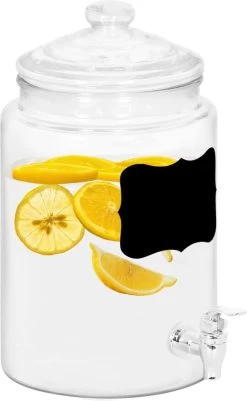 VidaXL Avec Autocollant 5800 Ml Verre -Dégustation Délicate 740x1200 1