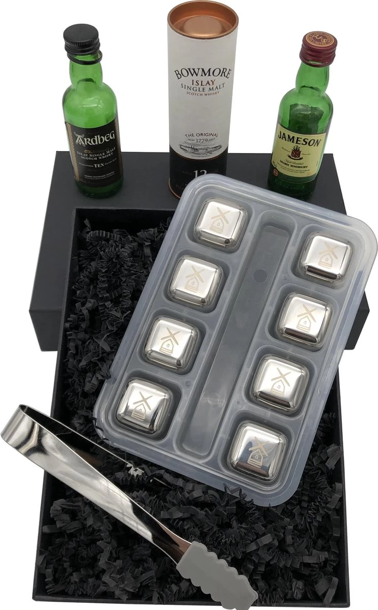 Glaçons En Acier Inoxydable - Whisky Stones Whisky Boîte-cadeau Réutilisable 8 Pièces 3 Glaçons En Acier Inoxydable - Whisky Stones Whisky Boîte-cadeau Réutilisable 8 Pièces