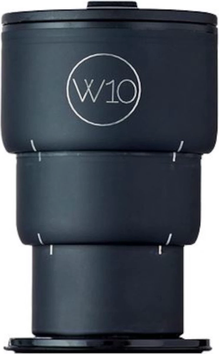 W10 Portobello - Thermos Pliable En Acier Inoxydable / Mug De Voyage - 400 Ml - Zwart - Pour Les Boissons Chaudes Et Froides 12 W10 Portobello - Thermos Pliable En Acier Inoxydable / Mug De Voyage - 400 Ml - Zwart - Pour Les Boissons Chaudes Et Froides – Image 10