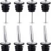Set Premium Lot De 8 Becs Verseurs - Bouchons Verseurs - Vin - Bouteille - Cocktail - Huile - 8 Pièces -Dégustation Délicate 753x1200