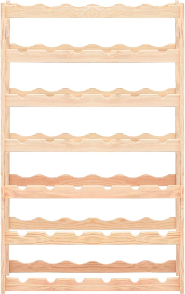 Prolenta Premium - Casier à Vin Pour 42 Bouteilles En Bois De Pin - Maison Et Jardin 4 Prolenta Premium - Casier à Vin Pour 42 Bouteilles En Bois De Pin - Maison Et Jardin – Image 2