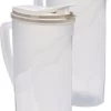 2x Pichet à Eau/pichet à Jus Transparent/couleur Sable Avec Couvercle 1,8 Litre En Plastique - Pichet étroit Qui Tient Dans La Porte Du Réfrigérateur 2 2x Pichet à Eau/pichet à Jus Transparent/couleur Sable Avec Couvercle 1,8 Litre En Plastique - Pichet étroit Qui Tient Dans La Porte Du Réfrigérateur -Dégustation Délicate 758x1200 6