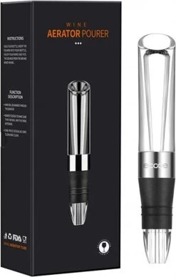 Onirique - Aérateur De Vin - Carafe à Vin - Vin - Aérateur - Anti-goutte - Décanter Rapide - Verseur De Carafe Avec Matériaux De Qualité Alimentaire Sans BPA