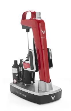 Coravin Model Two Elite - Système à Vin - Acier Inoxydable - 6x14x21 Cm - Rouge -Dégustation Délicate 766x1200 1