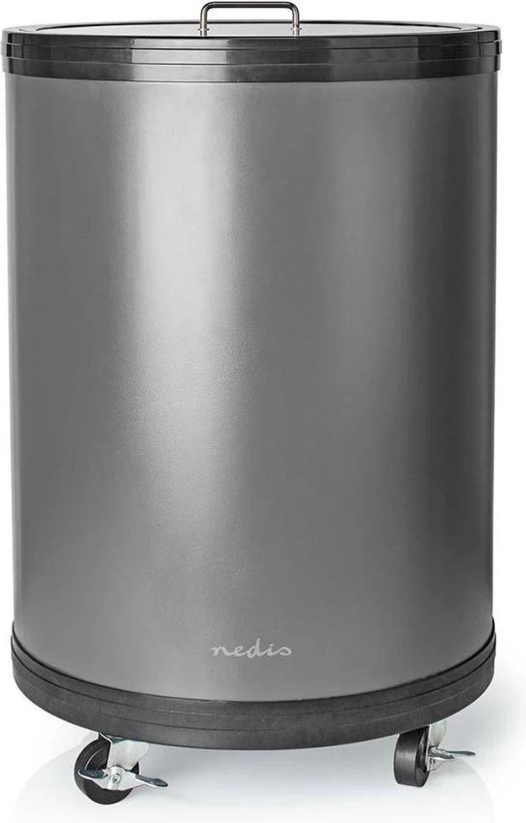 Nedis Glacière De Fête | 30 L. | Thermostat Réglable | Dessus En Verre | Panier Métallique | Roulettes 5 Nedis Glacière De Fête | 30 L. | Thermostat Réglable | Dessus En Verre | Panier Métallique | Roulettes – Image 3