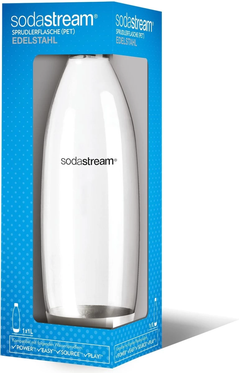 Bouteille Réutilisable SodaStream, Métal, 1 L 5 Bouteille Réutilisable SodaStream, Métal, 1 L – Image 3