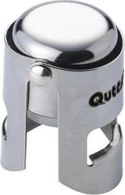 Quttin / Bouchon De Champagne / Bouchon De Vin En Acier Inoxydable Argenté