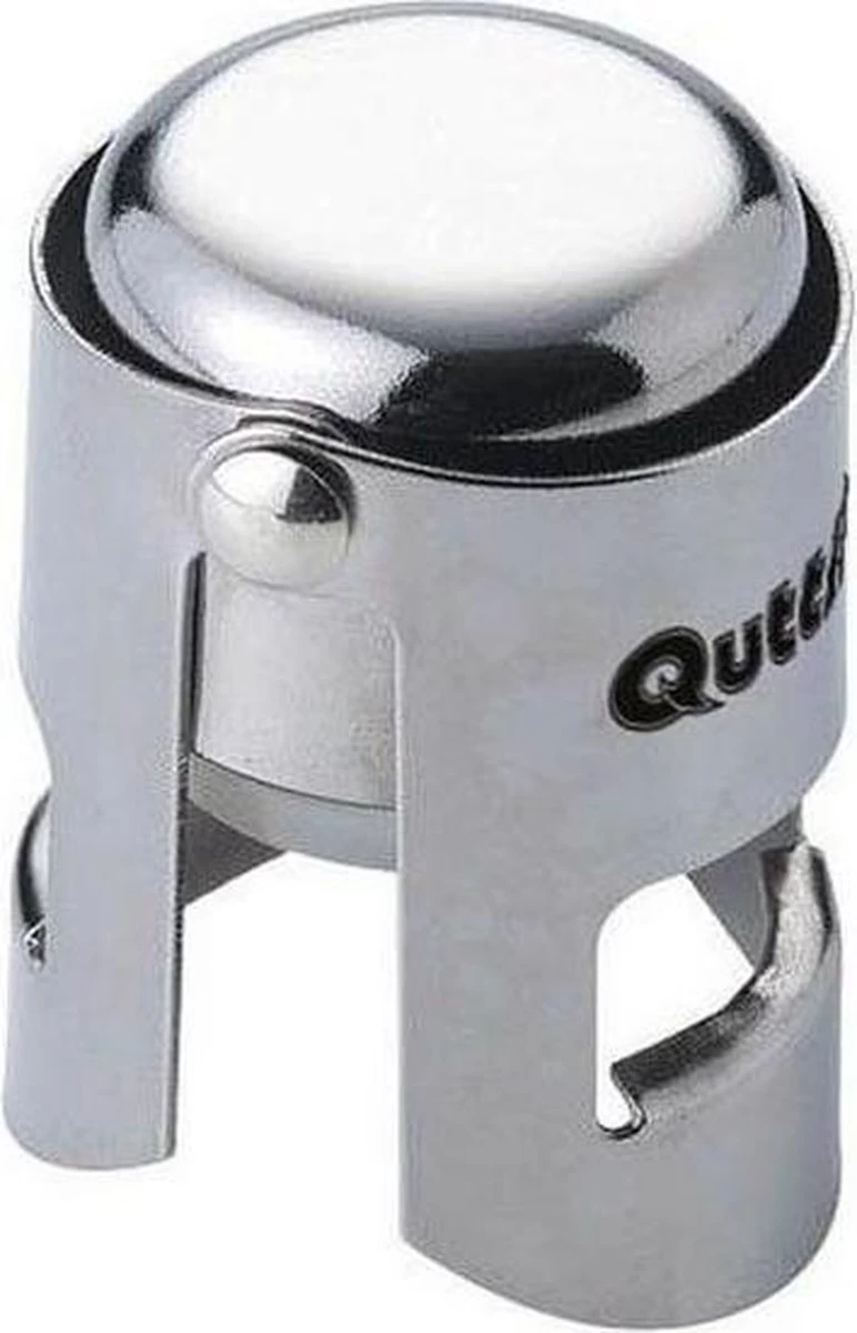 Quttin / Bouchon De Champagne / Bouchon De Vin En Acier Inoxydable Argenté 3 Quttin / Bouchon De Champagne / Bouchon De Vin En Acier Inoxydable Argenté