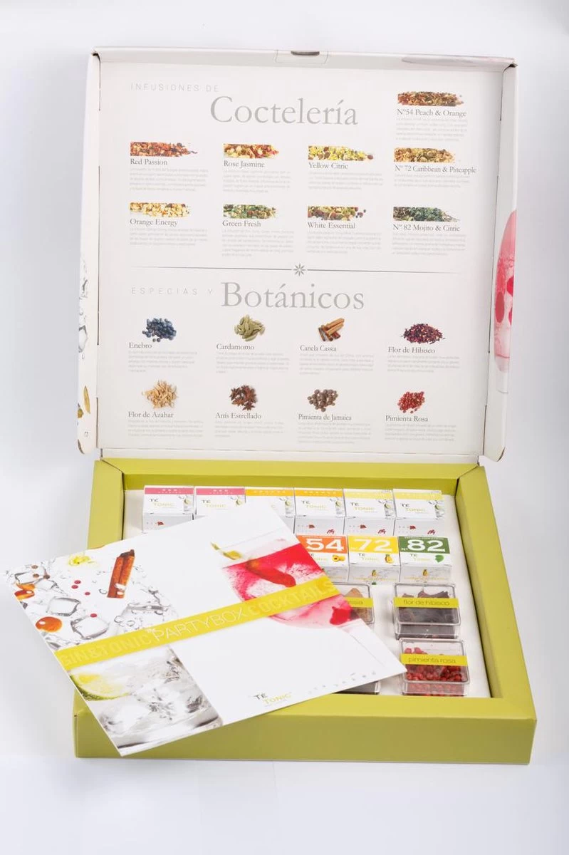 Partybox Te Tonic 24 Infusions Et 8 Plantes Pour Préparer Des Cocktails à Base De Gin Et Tonic. Les Herbes Sont Spécialement Sélectionnées Pour Le Gin 8 Partybox Te Tonic 24 Infusions Et 8 Plantes Pour Préparer Des Cocktails à Base De Gin Et Tonic. Les Herbes Sont Spécialement Sélectionnées Pour Le Gin – Image 6