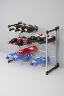Tomado - Metaltex Barlo Bottle Rack Wine Rack - 50 X 25 X 68 Cm - Empilable - 30 Bouteilles 7 Tomado - Metaltex Barlo Bottle Rack Wine Rack - 50 X 25 X 68 Cm - Empilable - 30 Bouteilles -Dégustation Délicate 799x1200 4