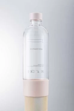 Bouteilles Réutilisables De Lunavida - Bouteille De 1 Litre - Bouteilles Sodamaker Supplémentaires - Rose