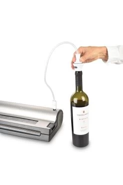 Solis Bouchon Bouteille Vin Pompe à Vide - Sous Vide Vin Accessoire - 2 Pièces -Dégustation Délicate 801x1200 2