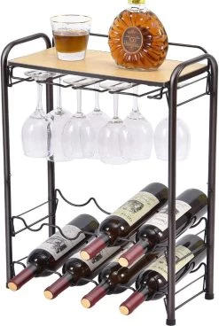 Porte-bouteilles De Vin Pliable, Porte-bouteilles De Vin, Stockage De Vin - Qualité Supérieure, Porte-bouteilles De Vin, Porte-bouteille De Vin - Porte-bouteille De Vin