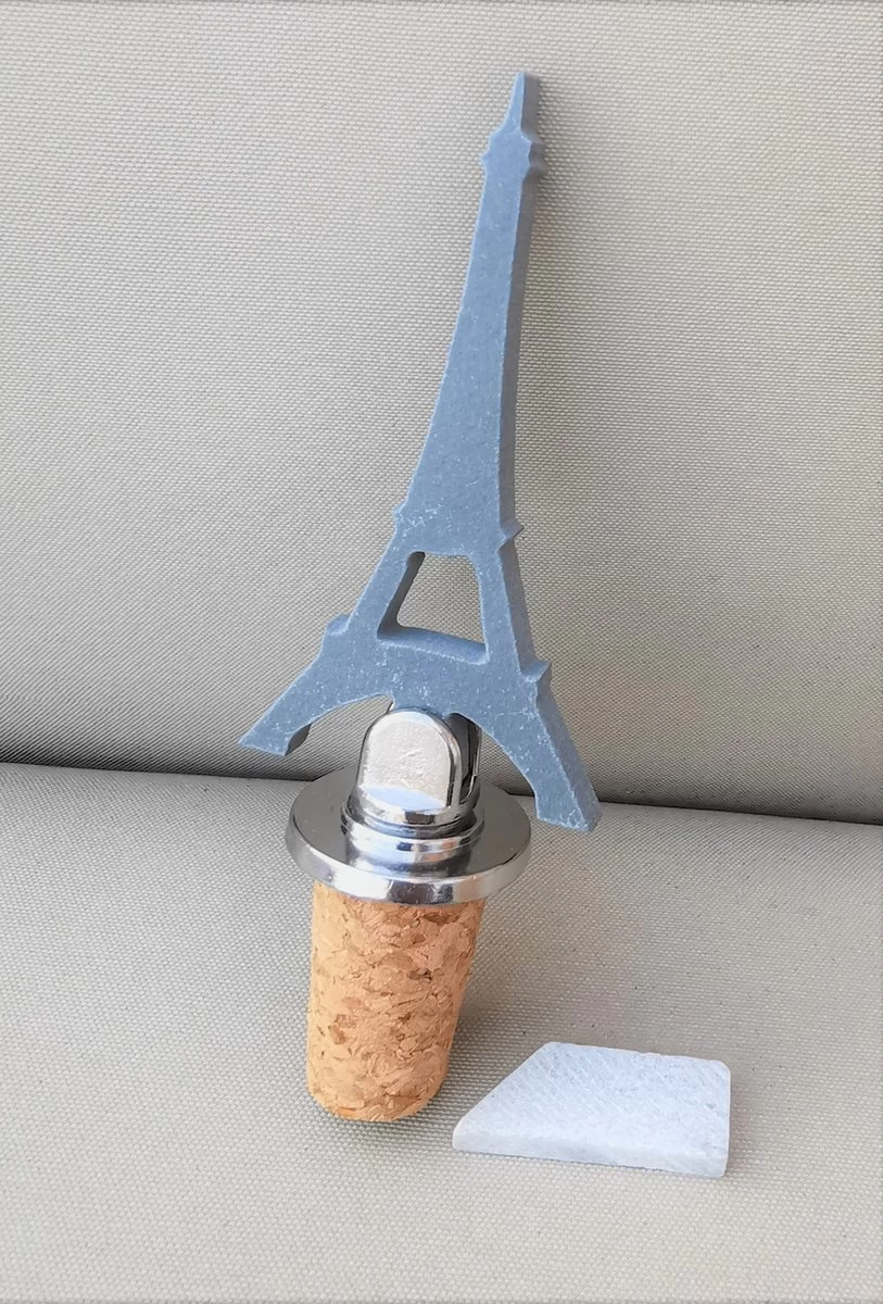 Sparq Home - Bouchon à Vin - Tour Eiffel - Pierre à Savon - Bouchon à Vin - Accessoires Pour Le Vin - Cadeau De Noël 9 Sparq Home - Bouchon à Vin - Tour Eiffel - Pierre à Savon - Bouchon à Vin - Accessoires Pour Le Vin - Cadeau De Noël – Image 7